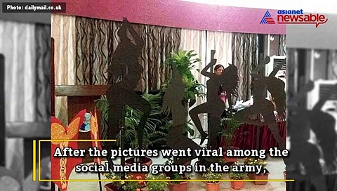 Army major accused of throwing a party with a 'raunchy' theme for wives of young officers