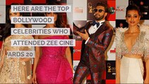 B-town stars rock the red carpet during Zee Cine Awards