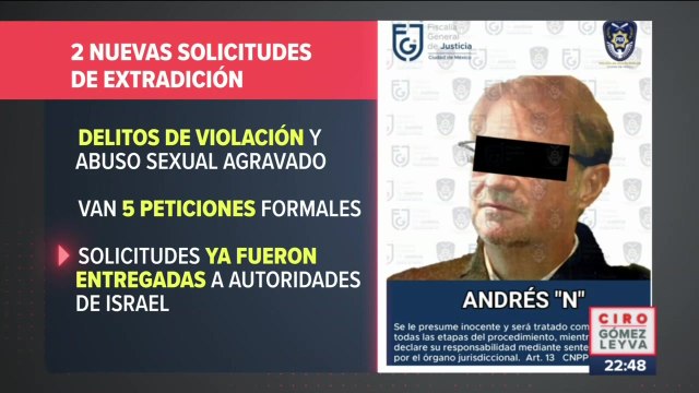 Fiscalía CDMX presenta dos nuevas solicitudes de extradición contra Andrés Roemer
