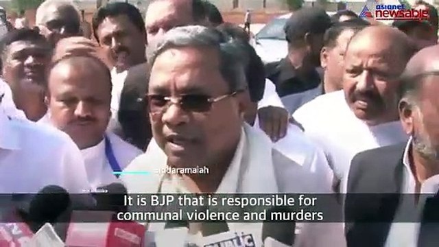 The ones responsible for communal violence in Uttara Kannada is BJP: Karnataka CM Siddaramaiah