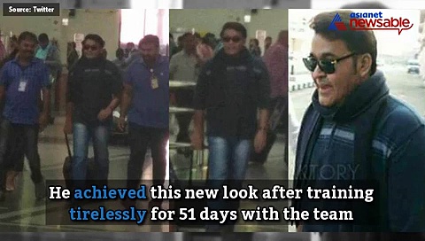 You will be shocked to see Mollywood hero Mohanlal's transformed body
