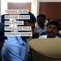 RK Nagar Bypoll: High drama in front of EC office, actor Vishal arrested