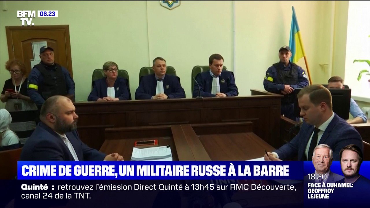 Guerre en Ukraine: le premier procès pour crime de guerre s'ouvre ce mercredi à Kiev