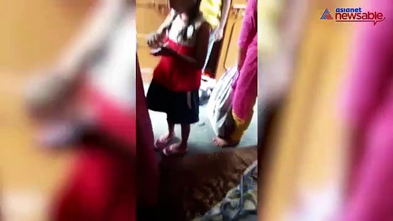 Video: Terrible stepmom puts step-daughter into a gunny bag, thrashes her around