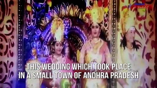 When Gods descended on earth to get married