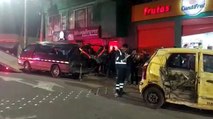 Taxi se estrelló contra un local en el sur de Bogotá y deja varios heridos