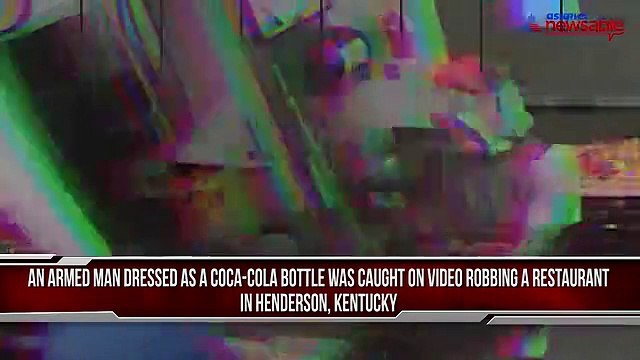Can a Coca-Cola bottle rob a restaurant? Yes it can