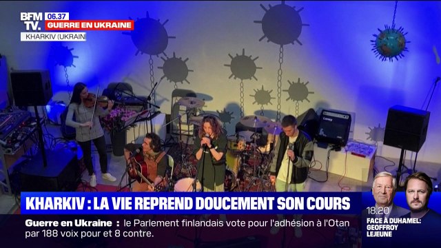 Guerre en Ukraine: la vie reprend doucement son cours à Kharkiv