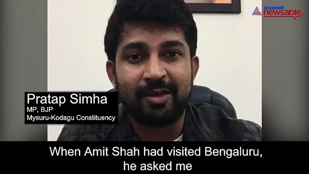 This is the man forcing MP Pratap Simha to court controversies