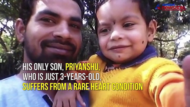 Save Priyanshu Help this 3-year-old fight his rare heart condition and live a happy life