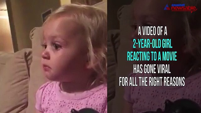 This two-year-old girl has everyone on social media tearing up