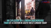 Watch! Explosion at the London metro