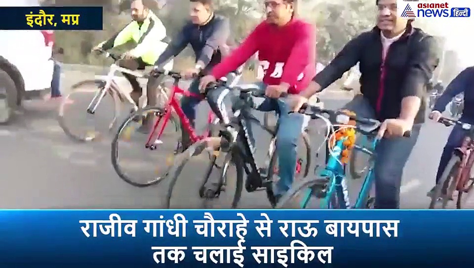 जब सुबह साइकिल उठाकर सड़कों पर निकल पड़े मप्र के ये मिनिस्टर