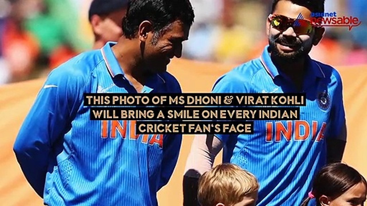 This photo of MS Dhoni & Virat Kohli will bring...