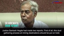 Social activist SR Hiremath demands Kumaraswamy's resignation following involvement in Jantakal mining scam