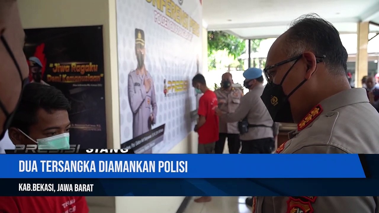 Rilis Ungkap Pencurian Rumah Kosong Cikarang Bekasi
