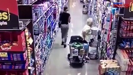 Caught on cam: Theft of elderly woman's purse by a woman