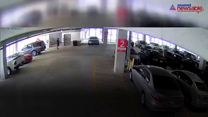 Unidentified man seen attacking woman brutally