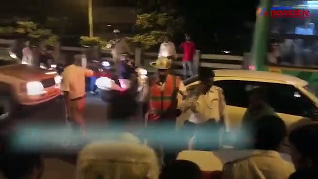 Bengaluru: Youth killed in Bike accident (Video)