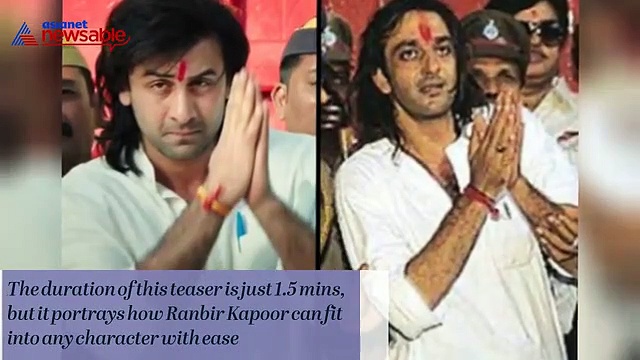 Fans find OUTSTANDING similarities between Sanjay Dutt and Ranbir Kapoor after the teaser release of 'Sanju'