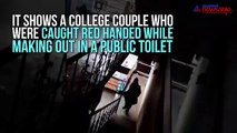 What these college students were found doing inside a public toilet will shock you