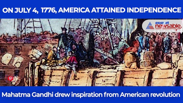 How Mahatma Gandhi drew inspiration from the American revolution