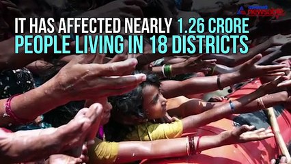 A video of desperate Bihar flood affected people running for food emerges