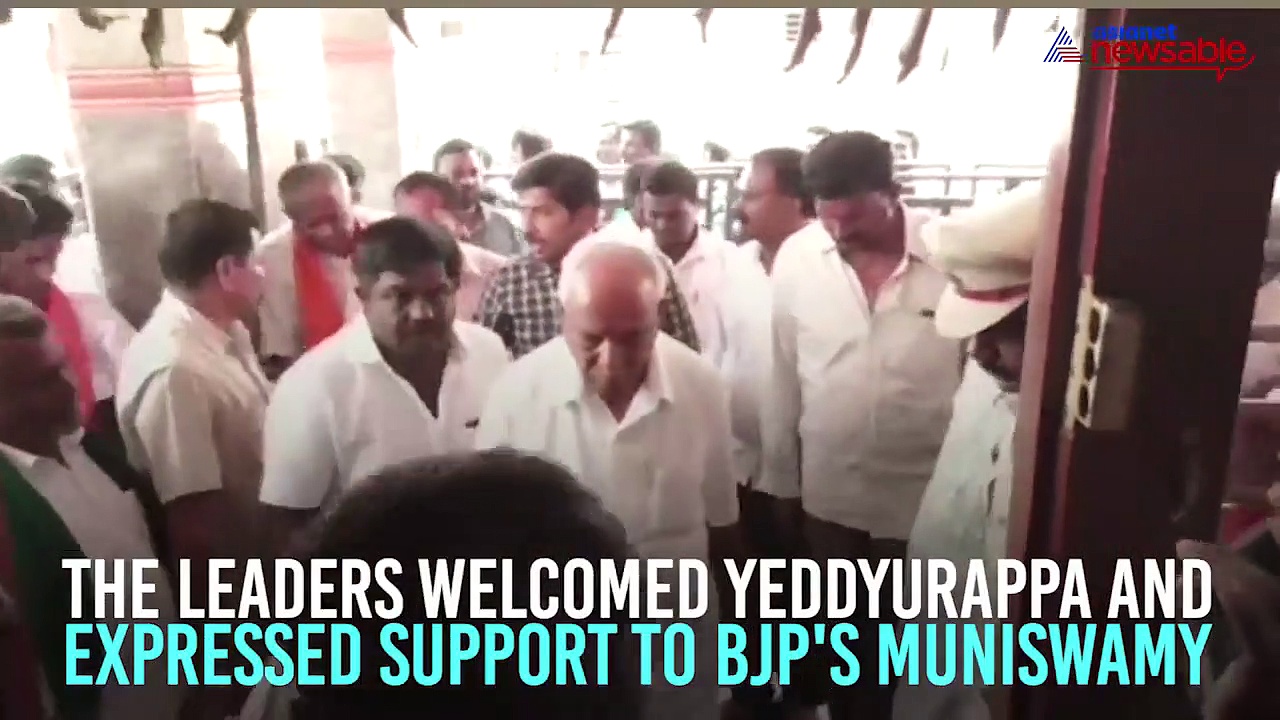 JDS leader denies support to Congress candidate, sides with BJP
