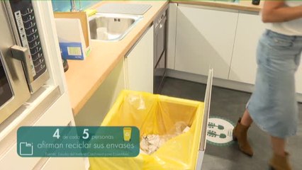 Cuatro de cada cinco personas ya recicla en casa
