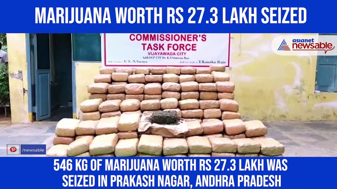 Andhra Pradesh Police seize marijuana worth Rs...