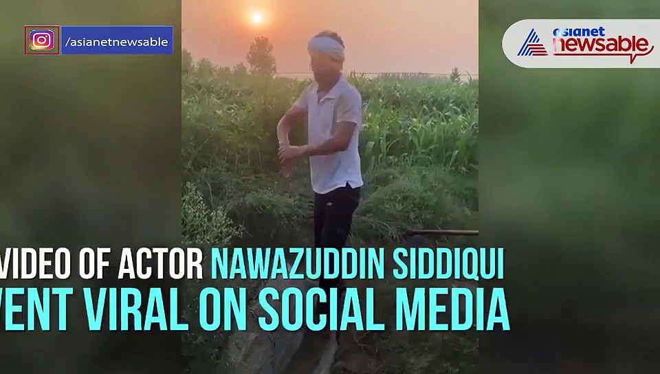 Watch: Nawazuddin Siddiqui turns farmer during lockdown; video goes viral