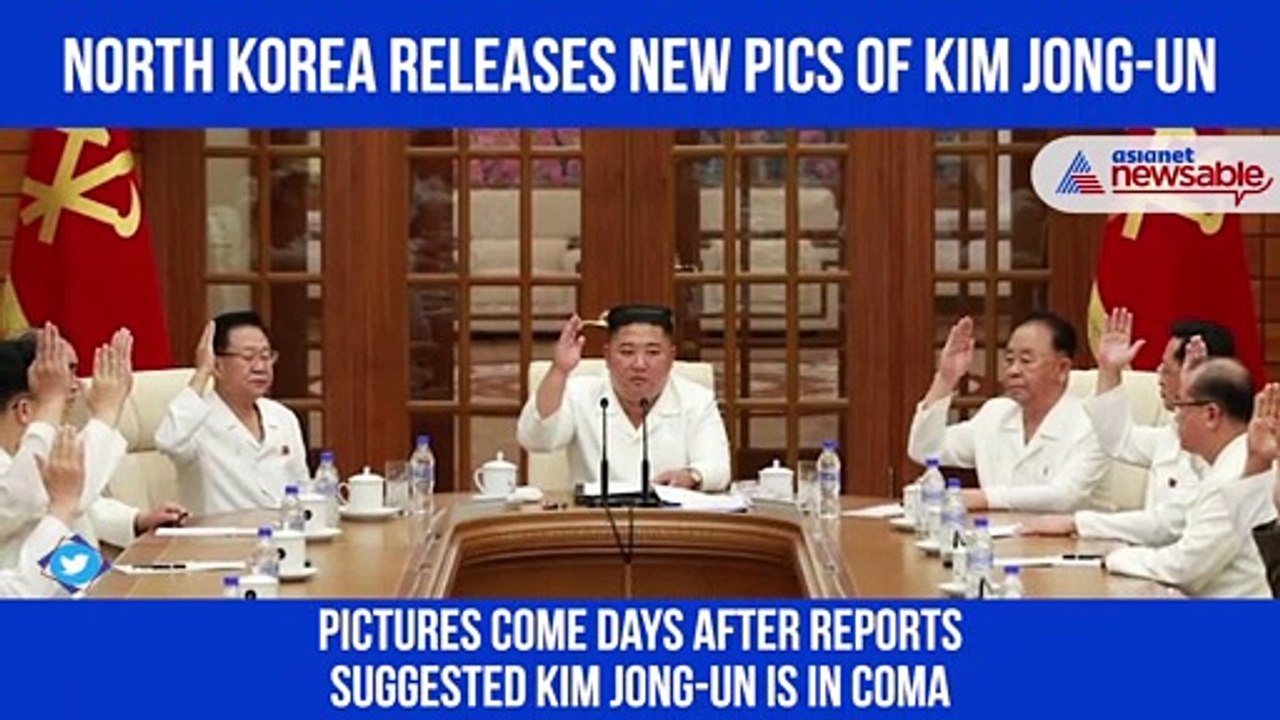 North Korea Releases New Pictures of Kim Jong-Un After Coma Claim