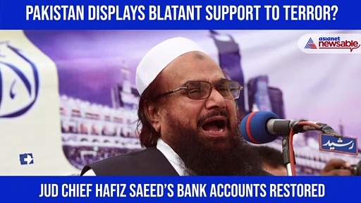 Pakistan Restores Bank Accounts of 26/11 Mastermind Hafiz Saeed: Report
