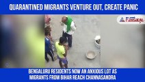 Migrants try to wash off home quarantine stamp, create panic among Bengaluru residents