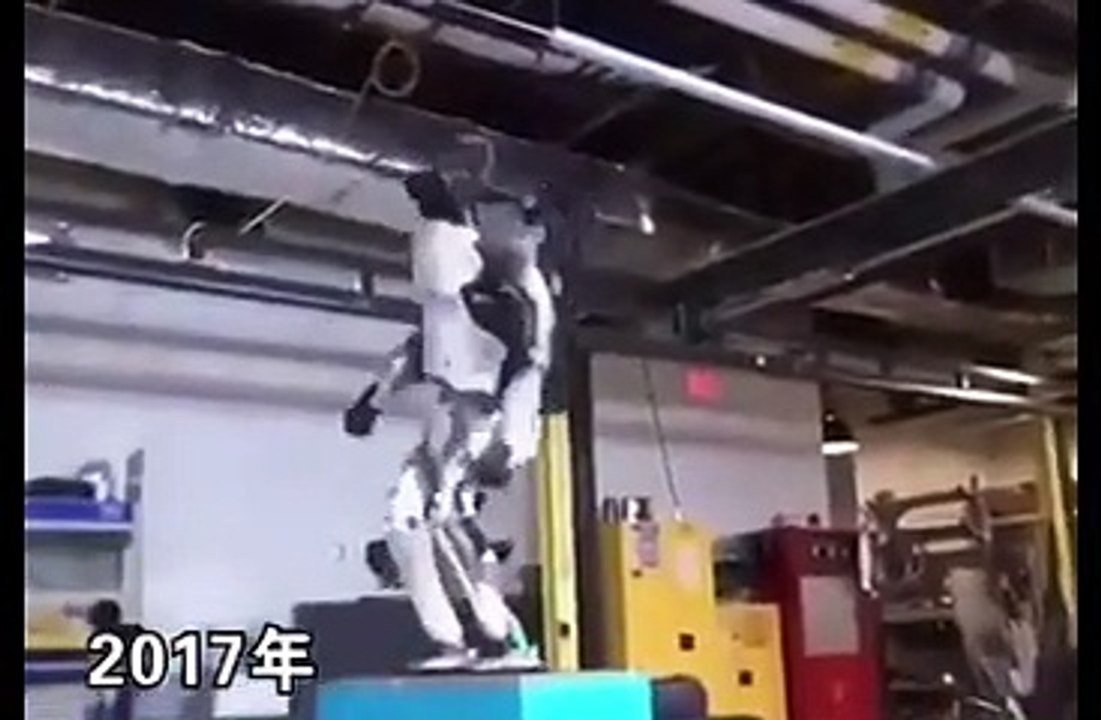 Evolution des robots humanoides en 20 ans