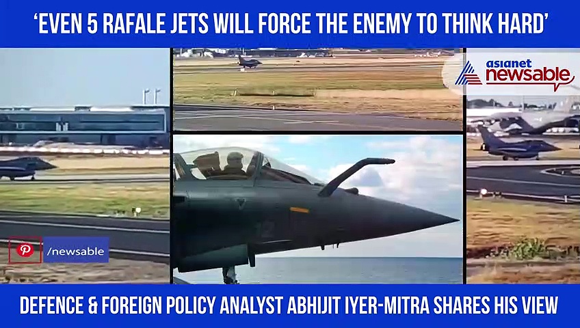 Rafale Fighter Jets Will Force Enemy To Think Hard, Says Abhijit Iyer-Mitra