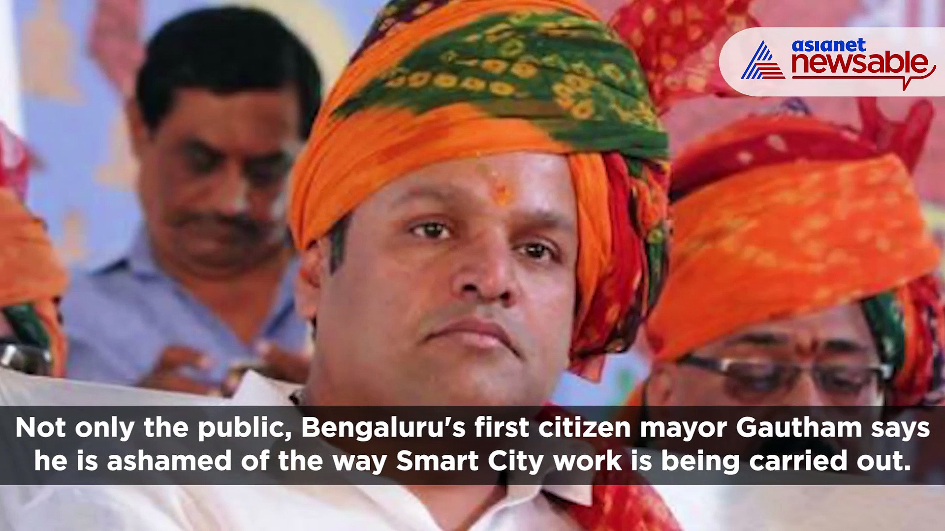 Mayor ashamed of Smart City work, asks officials to remove BBMP symbol