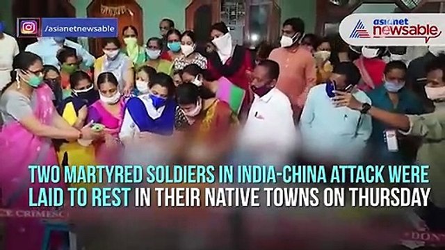 #UnmaskingChina: Indian bravehearts laid to rest with full military honours