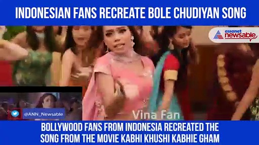 Bollywood song 'Bole Chudiyan' spoofed by Indonesian fans; video goes viral