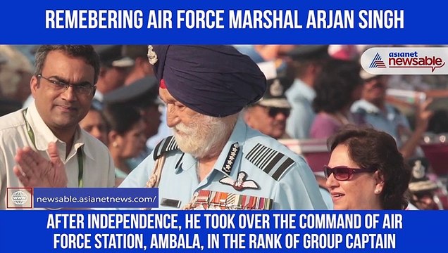 Remembering Marshal of the Indian Air Force, Arjan Singh