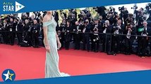 Amandine Petit envoûtante à Cannes : robe semi-transparente et diadème, elle opte pour un style prin