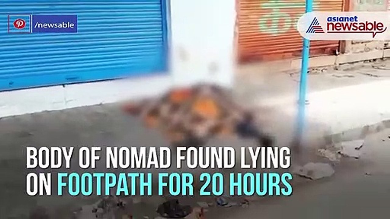 Nomad found lying