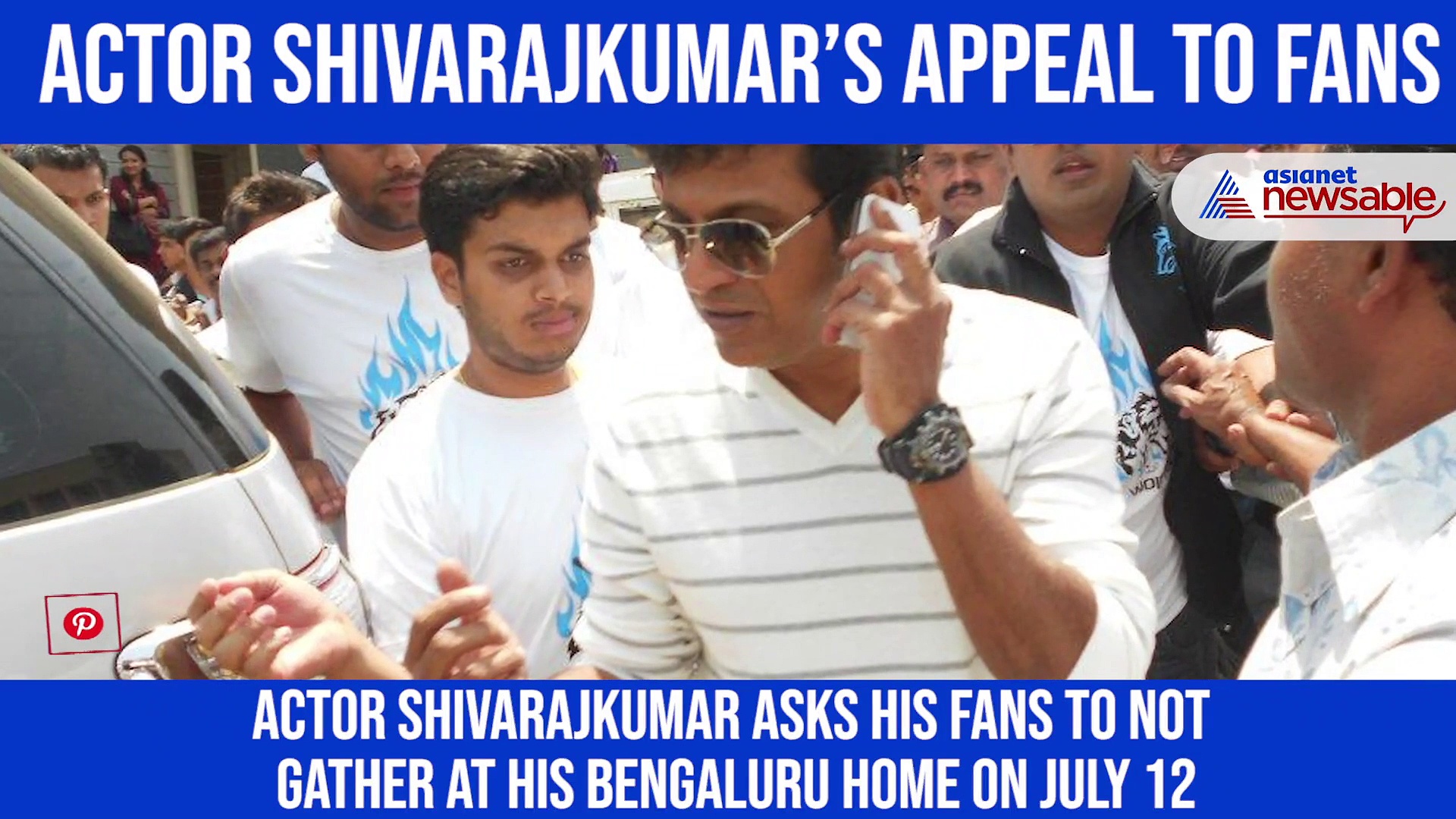 Kannada superstar Shivarajkumar appeals to fans ahead of his birthday; makes promise