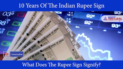 10 Years Of The Indian Rupee Symbol