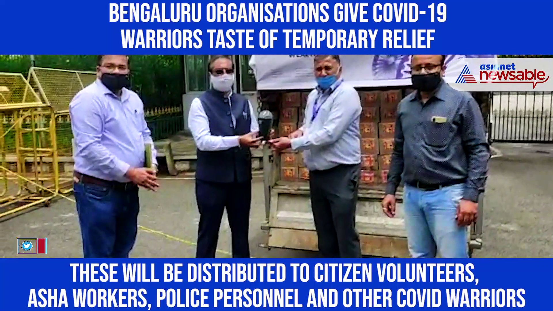 Coronavirus: Bengaluru organisations provide refreshment to COVID warriors