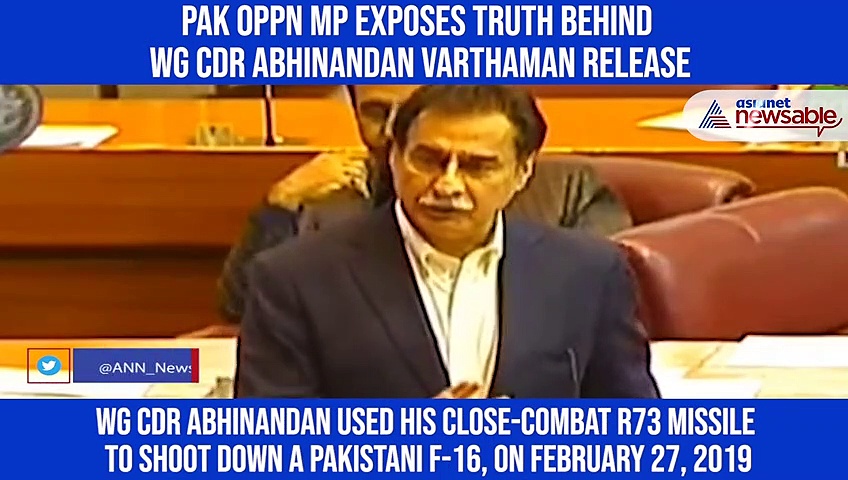 Army chief quivering, FM Qureshi said India will attack if we don't release Abhinandan by 9 pm: Pak MP recalls