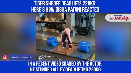 Tiger Shroff Working out