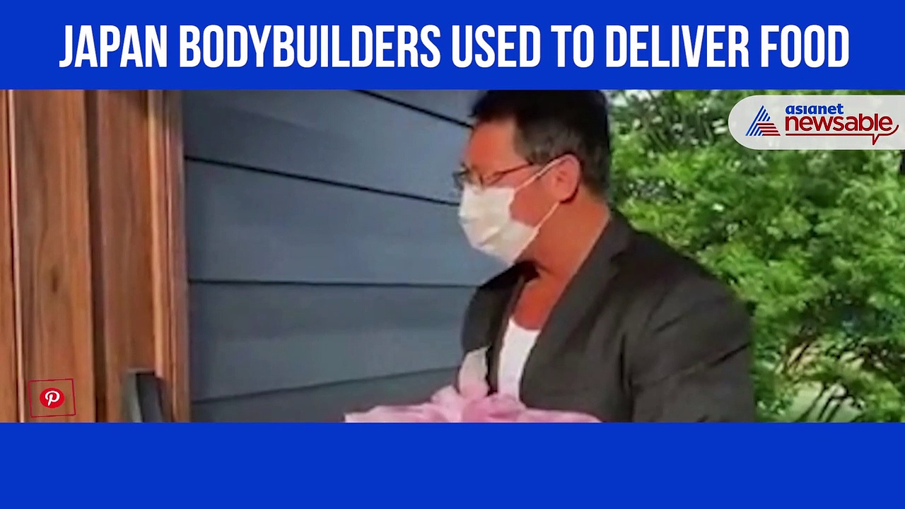 Japan's sushi restaurant uses shirtless bodybuilders to deliver food