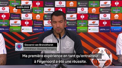 Giovanni Van Bronckhorst : "Nous sommes ici pour gagner"