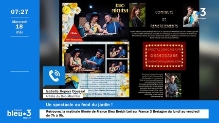 18/05/2022 - Le 6/9 de France Bleu Breizh Izel en vidéo